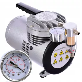   Pompa de Vid cu Membrană, Nivel de Zgomot 50 dB, Debit 68 l/min, Technic AS26, Manometru Integrat, Carcasă Metalică