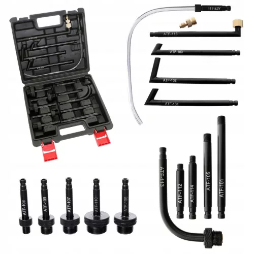 Set Adaptoare pentru Schimb Ulei, Cutii de Viteze Automate 16 piese (Transmisii Directe și Transmisii Variabile Continue) TC Technic DN-G1090-2-1