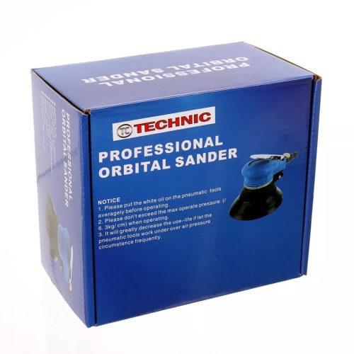 Șlefuitor Excentric Pneumatic TECHNIC TCE-150, 150mm, Control Viteză, Ergonomic, Traiectorie 2,38mm, 10.000 rotații/minut