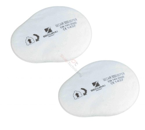 Filtru de Particule Reutilizabil pentru Semi-măști și Măști Integrale - SECAIR 3000.03 P3 R