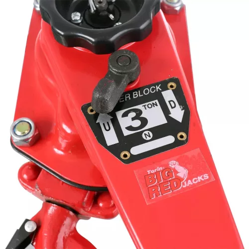Cric manual cu clichet - Troliu cu lanț Big Red TRC7030, 3 Tonnă Teherbírás