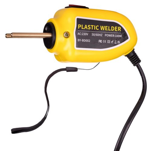 Dispozitiv Puternic de Reparare a Plasticului, 100 Watt - Sudor Plastic și 200 bucăți Capse TC Technic BY-BD002