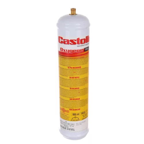 Butelie de Oxigen Castolin, 1 Litru, 730240, pentru Sudură și Lipire, Sub Presiune, Durabilă, Calitate Industrială