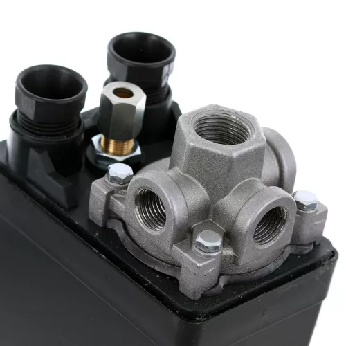 Presostat pentru Compresoare Mari, 400V 20A, 3/8" Intrare, Ne-Ma MDR300, Fabricat în Italia