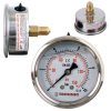 Manometru cu Glicerină TC Technic, 63 mm, Conexiune Spate 1/4", 0-10 Bar