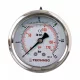 Manometru cu Glicerină TC Technic, 63 mm, Conexiune Posterioară 1/4 Inch, 0-12 Bari
