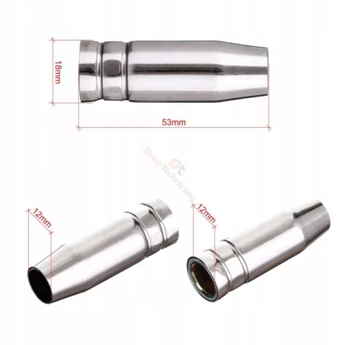 Gaz de Protecție Universal MB-25 TW-25 pentru Pistoale de Sudură MIG/MAG, 57mm