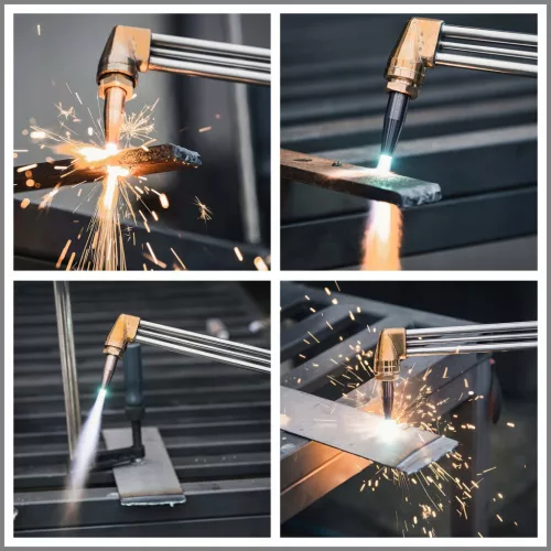 Torță de Tăiere pentru Deșeuri - Acetilenă Oxigen Propan, 90cm, Technic CT36H