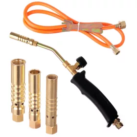   Pistol de Lipit Rövid (30 cm) cu 3 Duze, 1,5 m Furtun, 1850 °C - TC Technic UP301