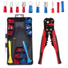   Set Profesional de Scule pentru Decojire și Sertizare TC Technic DN-F1339, 260 Piese