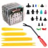 Set de Fixare pentru Tapițerie Auto, 680 Bucăți cu 5 Unelte de Montaj, TC Technic BY-GC002