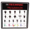 Set de Fixare pentru Tapițerie Auto, 680 Bucăți cu 5 Unelte de Montaj, TC Technic BY-GC002