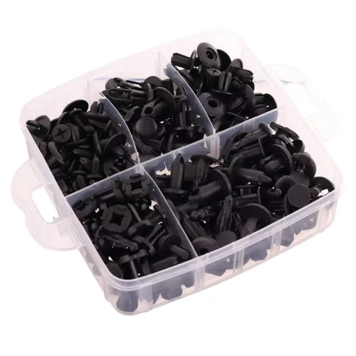 Set de Fixare pentru Tapițerie Auto, 680 Bucăți cu 5 Unelte de Montaj, TC Technic BY-GC002