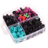 Set de Fixare pentru Tapițerie Auto, 680 Bucăți cu 5 Unelte de Montaj, TC Technic BY-GC002