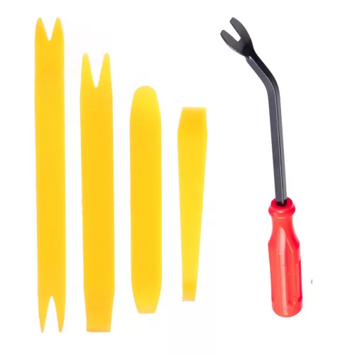 Set de Fixare pentru Tapițerie Auto, 680 Bucăți cu 5 Unelte de Montaj, TC Technic BY-GC002