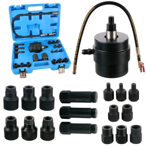 Set Extractor Pneumatic pentru Injecție cu Adaptoare, 22 Piese, Oțel Crom-Vanadiu, TC Technic D2028