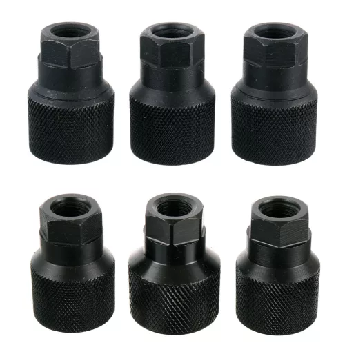 Set Extractor Pneumatic pentru Injecție cu Adaptoare, 22 Piese, Oțel Crom-Vanadiu, TC Technic D2028