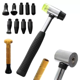   Set Ciocane Tinichigerie pentru Reparații Caroserie Auto și Îndreptarea Deformărilor, 11 Piese Tehnic LT-R113