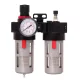 Regulator de Presiune cu Filtru de Aer, Separare Apă și Ungător cu Manometru Technic BFC4000 1/4" (6.35 mm)