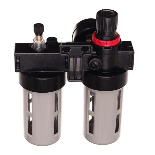 Regulator de Presiune cu Filtru de Aer, Separare Apă și Ungător cu Manometru Technic BFC4000 1/4" (6.35 mm)