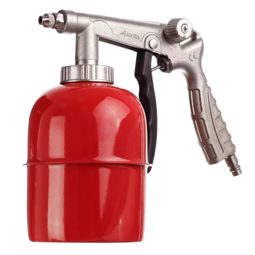 Pistol de Întreținere Șasiu cu Două Duze și Furtun, 150 l/min, Max. 15 Bari - Auarita PS-6A