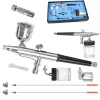 Airbrush Profesional TC Technic HS-34KT cu 3 Duze și 2 Rezervoare