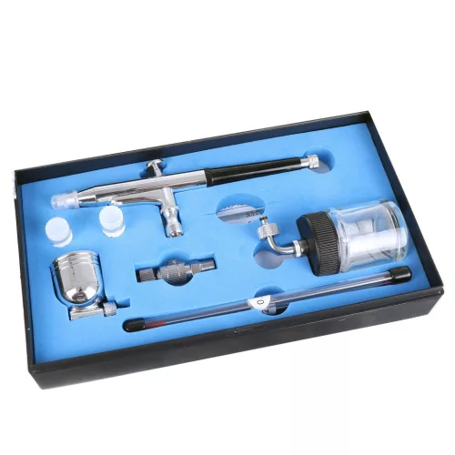 Airbrush Profesional TC Technic HS-34KT cu 3 Duze și 2 Rezervoare