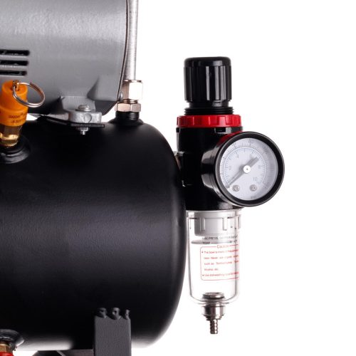 Compresor Airbrush Profesional cu Rezervor de 3 Litri Eficient (30-35 l/min.), Reductor și Filtru TC Technic 666B2