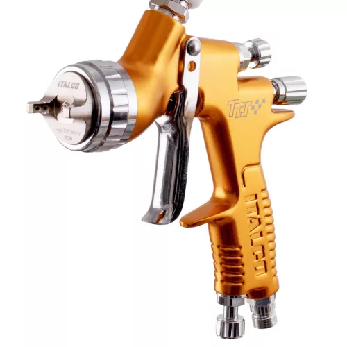 Pistol Profesional LVMP pentru Vopsit cu Duza de 1,3 mm, Rezervor 600 ml, ITALCO TTS Premium