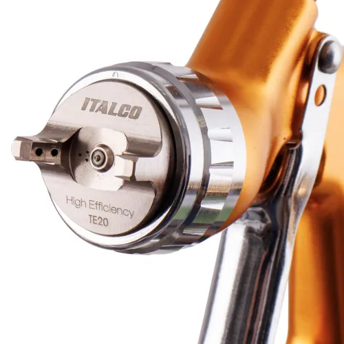 Pistol Profesional LVMP pentru Vopsit cu Duza de 1,3 mm, Rezervor 600 ml, ITALCO TTS Premium