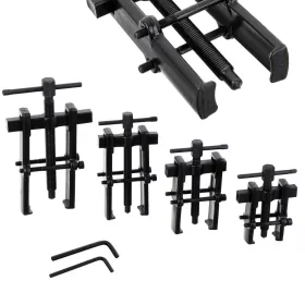   Set Suport Cu Două Brațe pentru Demontare Rulmenți, Oțel Crom-Vanadiu, Gamă Dimensiuni 2"-6", Rulmenți 19-40mm (4 piese)