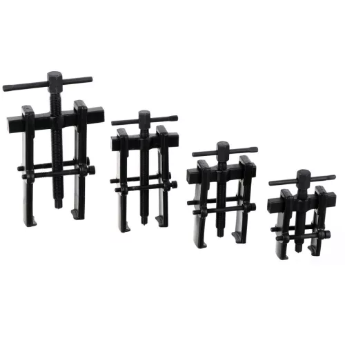Set Suport Cu Două Brațe pentru Demontare Rulmenți, Oțel Crom-Vanadiu, Gamă Dimensiuni 2"-6", Rulmenți 19-40mm (4 piese)