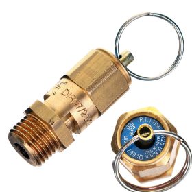   Supapă de Siguranță pentru Compresor cu Conector Filetat de 1/4", 11 Bar - Air Tek