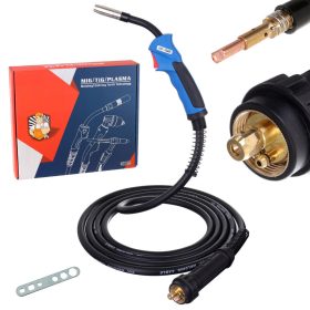   Pistol de sudură MB15 MIG MAG TIG, 4 metri, cu conector și priză Euro
