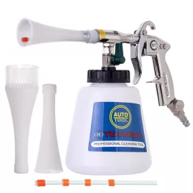   Pistol Pneumatic pentru Curățarea Tapițeriei LT-03 - Carcasă din Aluminiu cu Duza Reglabilă
