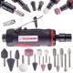 Pachet Pneumatic Mini Abraziv Tehnic TC de 6 mm + Set Accesorii