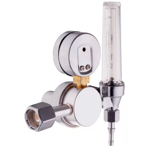 Regulator de Argon/CO2 cu Rotametru și Manometru pentru MIG MAG TIG TC Technic 1053N