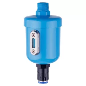   1/2" Supapă Automată Cu Flotor pentru Evacuare Condens, Filet de Conectare: 1/2”, Conexiune Furtun: 10mm Tekalan, Presiune: 1,5-10 bar, Temperatură: 5-60°C