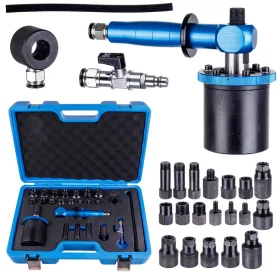   Set de Instrumente Pneumatice pentru Demontarea Injectoarelor Compatibil cu Sisteme Bosch, Delphi, Denso și Siemens