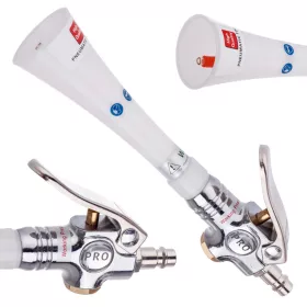   Pistol de Curățare Pneumatic Compact pentru Tapițerii, Sisteme de Aer Condiționat, Elemente din Plastic, Suprafețe cu Oglindă, Scaune, Covorașe și Aerisitoare