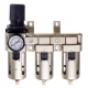 Filtru Aer 3 Trepte 0,5 μm-2 μm-5 μm, Unitate Tratament Aer 1/2" pentru Vopsire