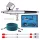 Set Mini Aerograf Model - Precizie AB-130K cu Duză de 0,2/0,3/0,5 mm și Furtun de 1,8 m