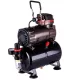 Compresor Profesional Fără Ulei cu Rezervor de 3 Litri pentru Aerograf, cu Reductor și Filtru, Debit 23 Litri/minut, 1/5 CP