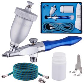   Mini Pistol de Sablare de Precizie AB-178 cu Rezervor de 15 ml din Corindon și Furtun de 1,8 m