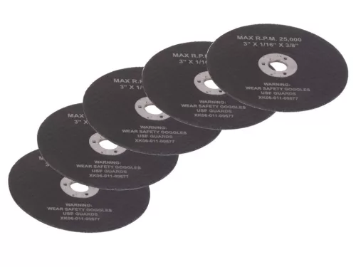 Set Discuri de Tăiere Metal (5 buc) 75 mm x 10 mm - TC Technic ACW-001