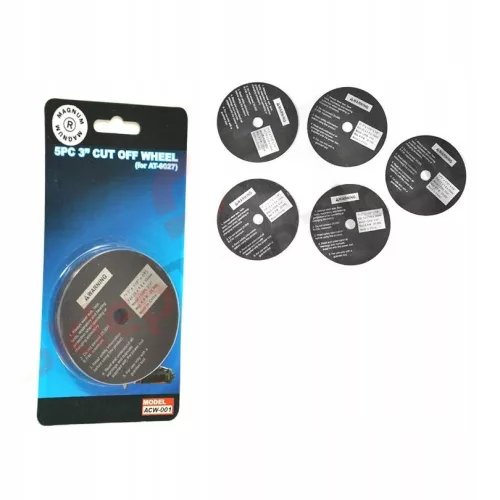 Set Discuri de Tăiere Metal (5 buc) 75 mm x 10 mm - TC Technic ACW-001