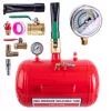 Rezervor de Aer 20L pentru Umflarea Roților cu Manometru și Supapă de Siguranță