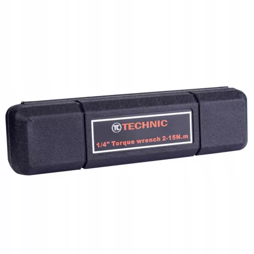 Cheie Dinamometrică Profesională cu Blocare a Cuplului 1/4" 5-25 Nm TC Technic E1618