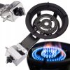 Aragaz Portabil din Fontă cu Aprindere Piezoelectrică și Putere de 8,5 kW pentru Butan/Propan