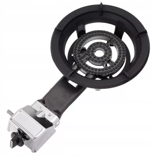 Aragaz Portabil din Fontă cu Aprindere Piezoelectrică și Putere de 8,5 kW pentru Butan/Propan